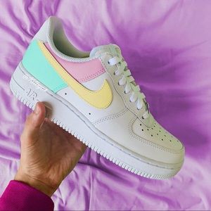 NWT Color block Rare Nike Air Force 1s